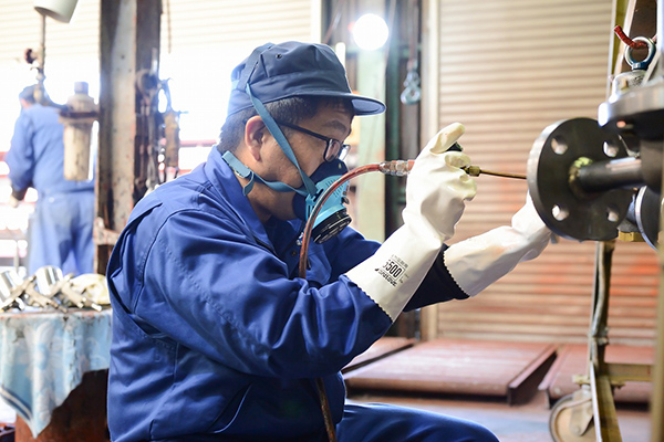 Photo of Japan factory production team