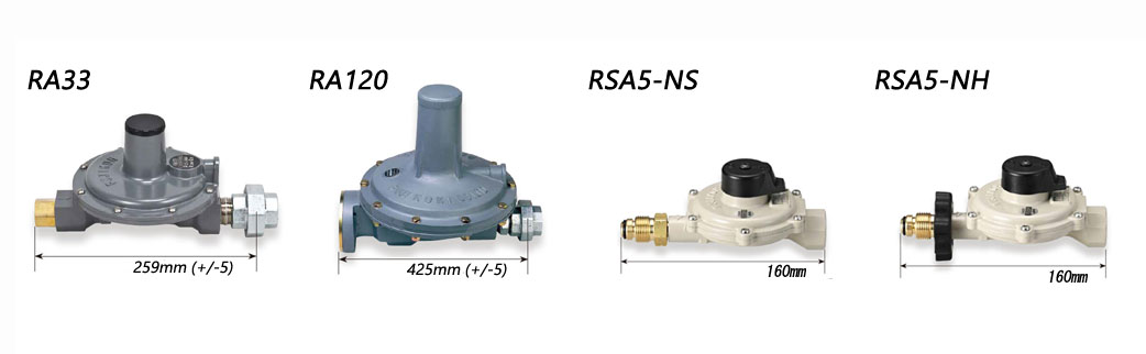 Product image of Sngle step pressure regulator RA series