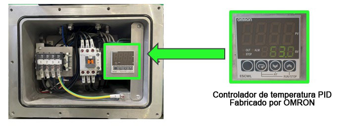 OMRON Controlador de temperatura PID del vaporizador 100ADX
