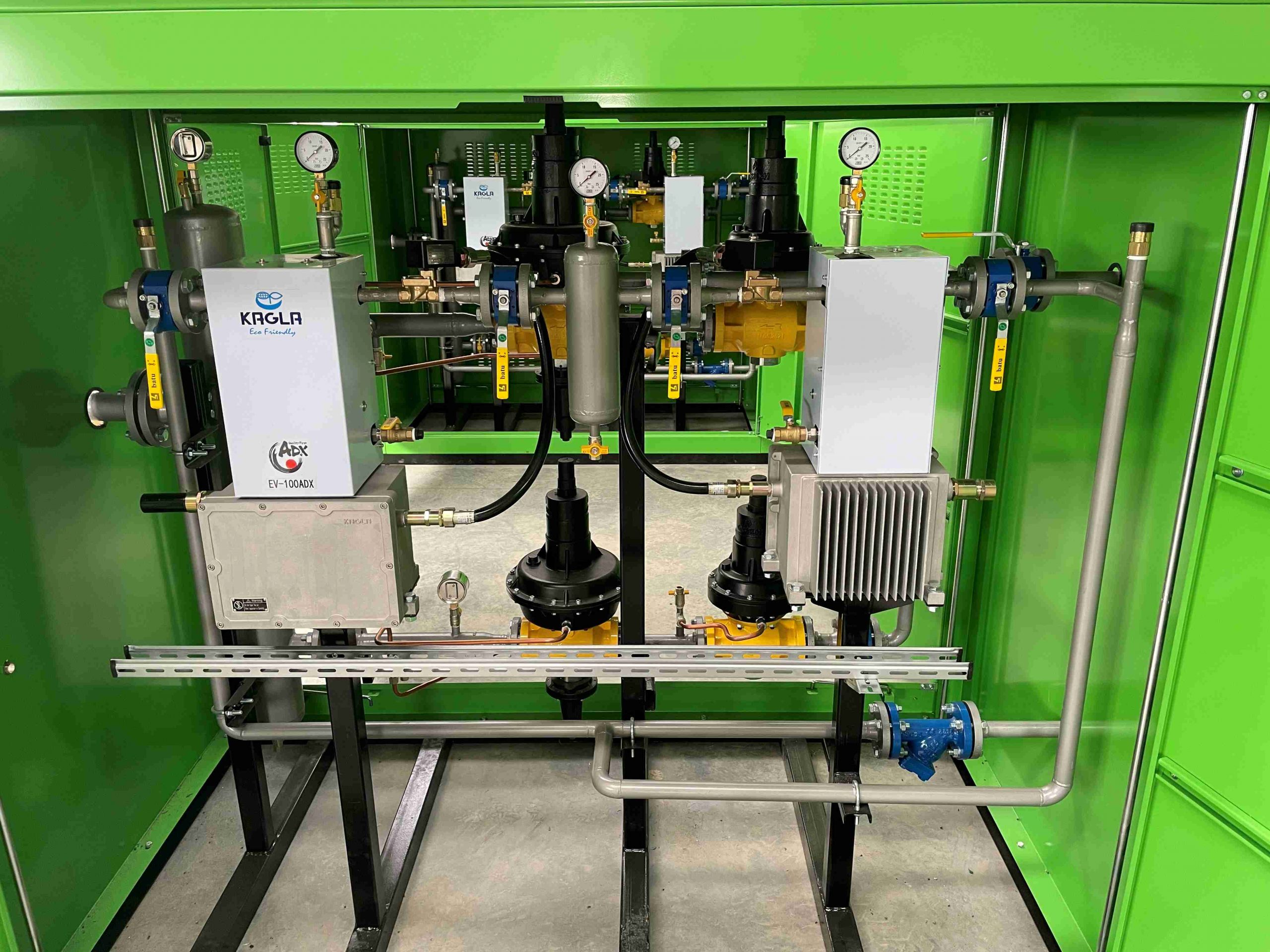 Image-A of ADX 2 units installation for bigger gas consumption